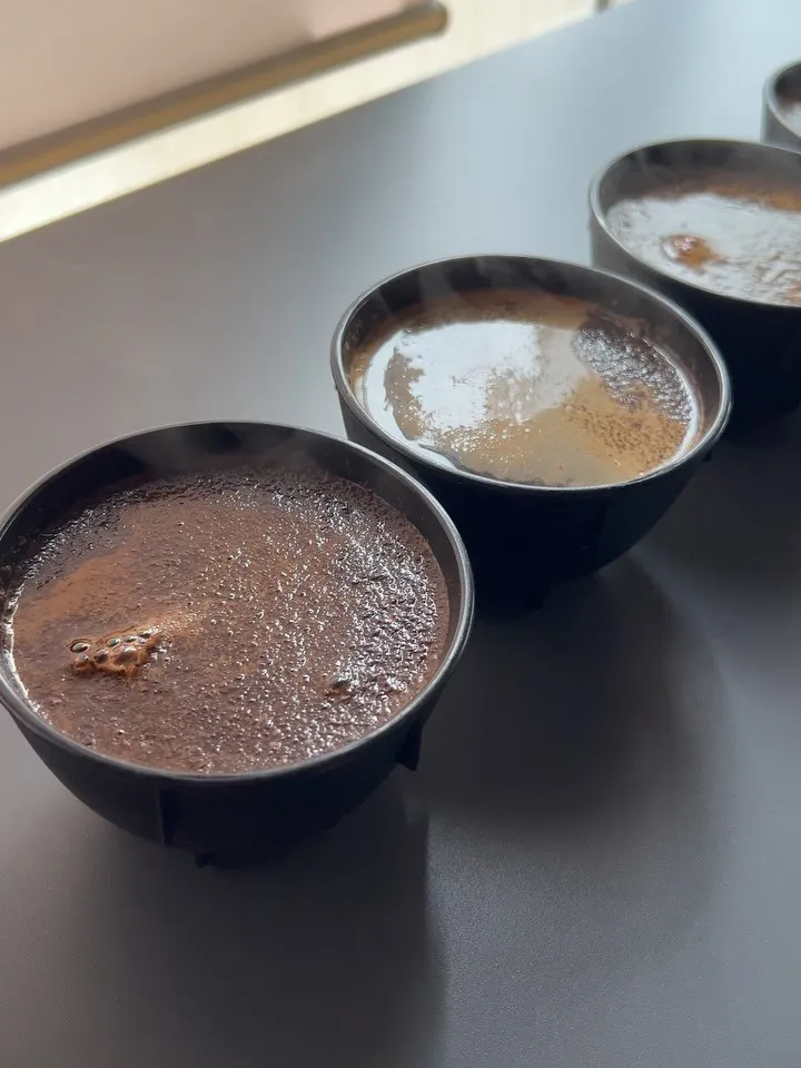 カッピング練習とともにラインナップになるルワンダアナエロビッ...